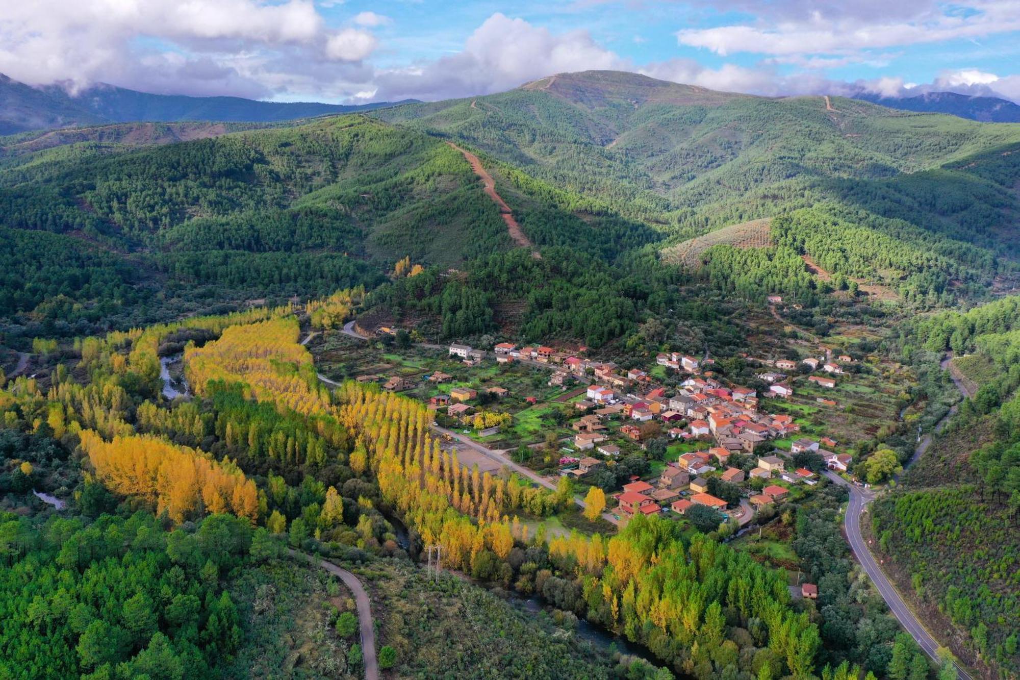 Apartamento Rural La Brigida, Rubiaco, Las Hurdes Kültér fotó